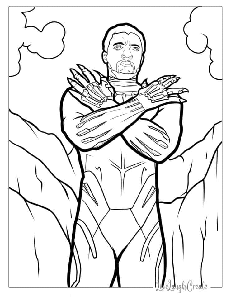 20 Black Panther Coloring Pages (Free PDF Printables)