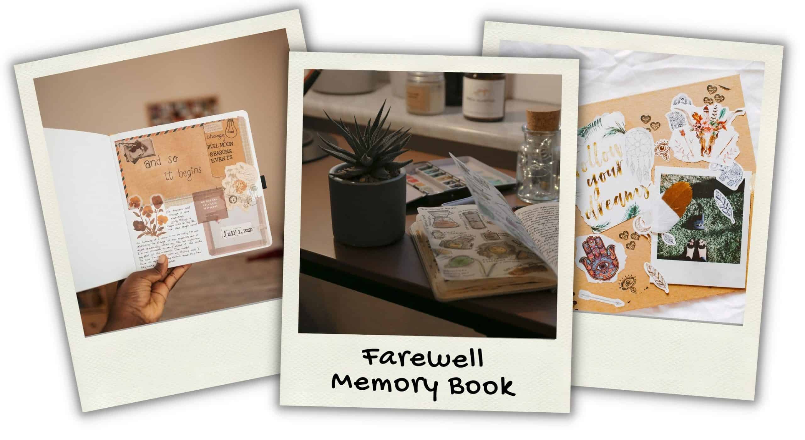 Farewell Memory Book
