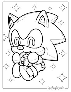 40 Orignal Sonic Coloring Pages (Free PDF Printables)