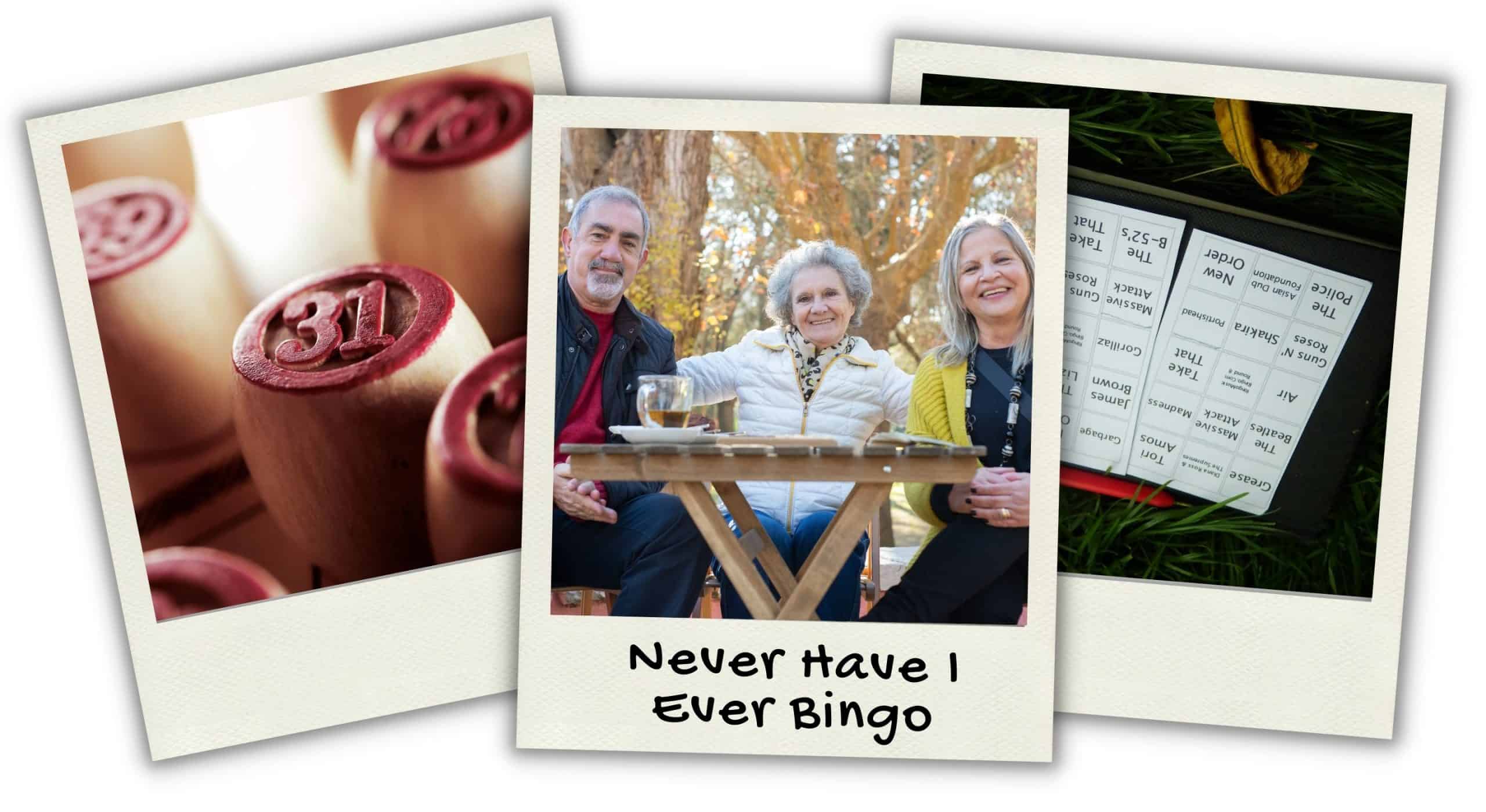 Never Have I Ever Bingo