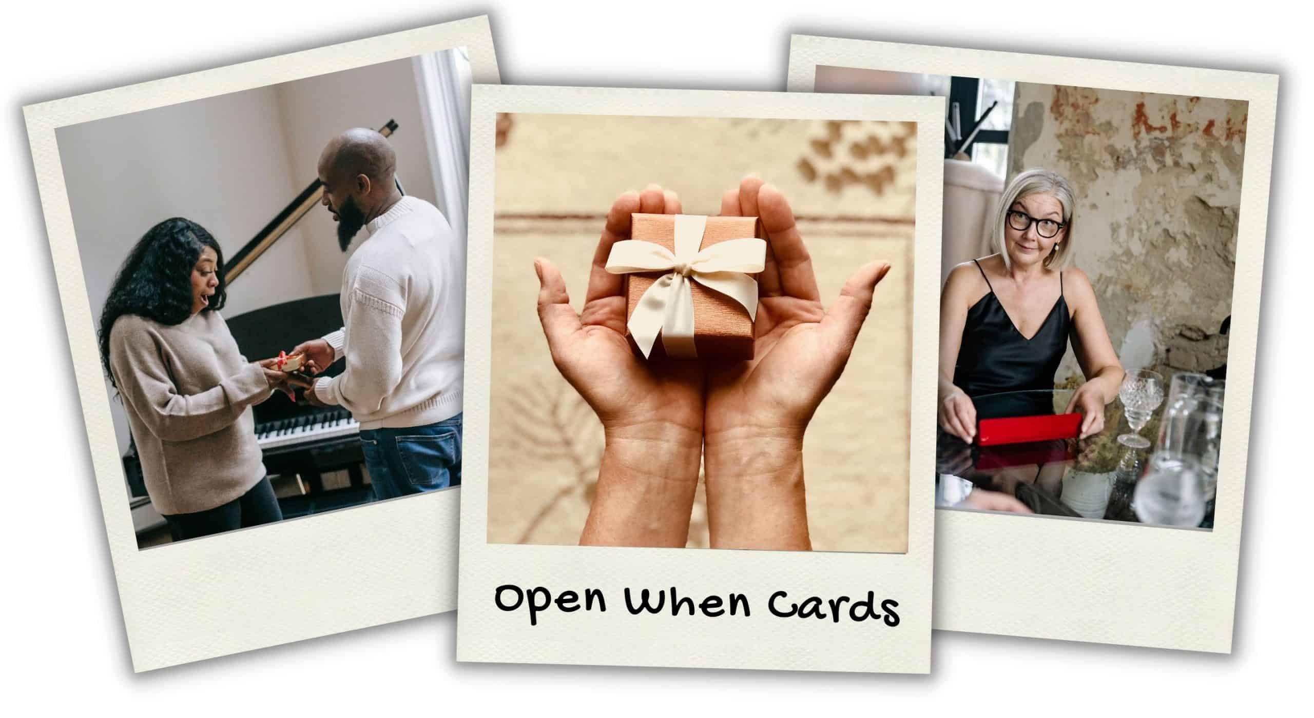 Open When Cards