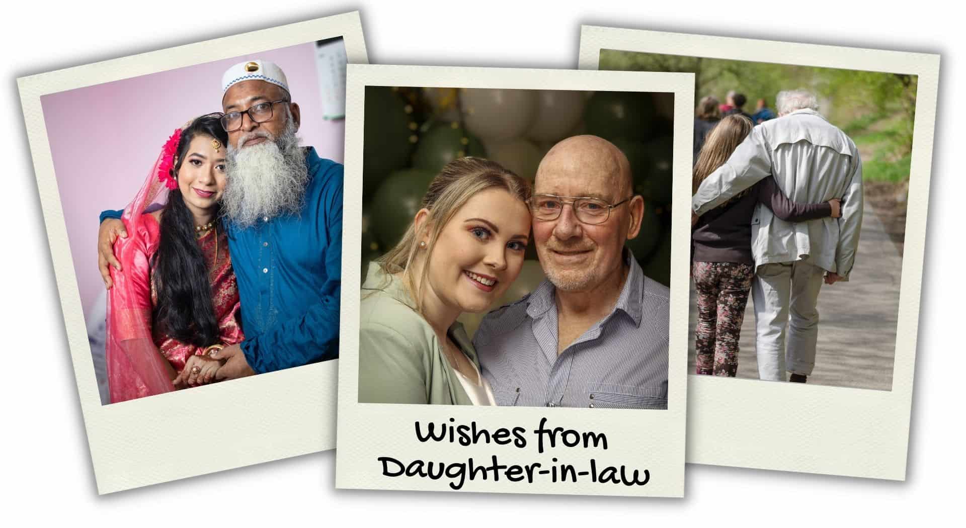 Wishes To Father In Law From Daughter-in-Law